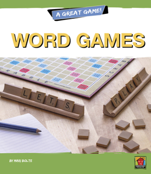 Hardcover Word Games Book