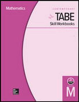 Hardcover Tabe Skill Workbooks Level M: Problem Solving and Reasoning (10 Copies) Book