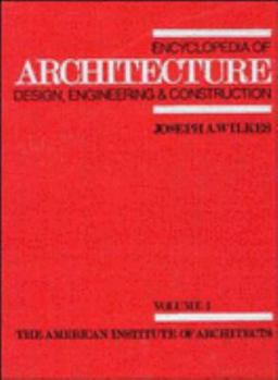 Paperback Encyclopedia of Architecture, Aalto, Alvar to Concrete-General Principles (Volume 1) Book