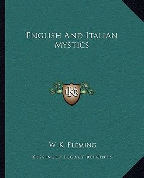 Paperback English And Italian Mystics Book