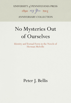Hardcover No Mysteries Out of Ourselves Book