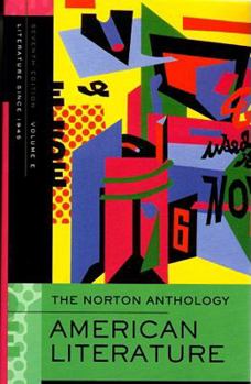 Paperback The Norton Anthology: American Literature, Volume E: Literature Since 1945 Book