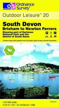 Map South Devon (Outdoor Leisure Maps) Book
