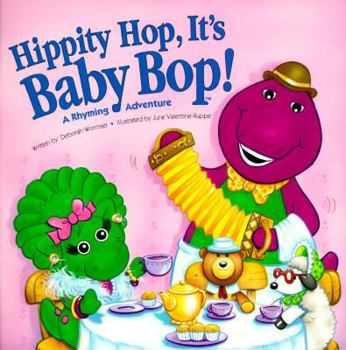 Paperback Hippity Hop, It's Baby Bop (Barney) Book