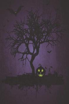 Horror Notizbuch Baum und K�rbis lila Edition: Schauriges Notizbuch f�r alle Zwecke