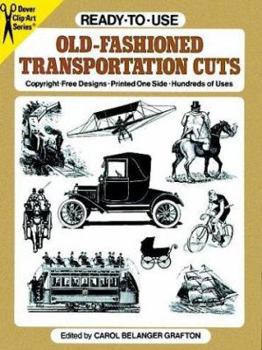 Paperback Ready-To-Use Old-Fashioned Transportation Cuts Book