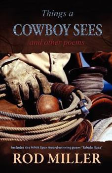 Paperback Things a Cowboy Sees and Other Poems Book