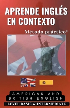 Paperback Aprende inglés en contexto: Método práctico [Spanish] Book