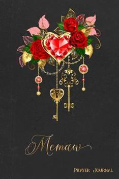 Prayer Journal, Memaw: Personalized 370-Page, 6-Month Prayer Journal with 2 Pages Per Day