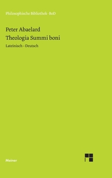 Hardcover Theologia Summi boni [German] Book