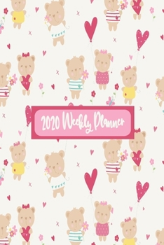 2020 Weekly Planner: Cute Weekly Dated Diary Planner For Women and Girls