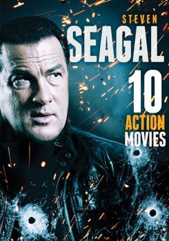 DVD 10-Movie Action Collection featuring Steven Seagal Book