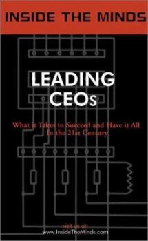 Paperback Inside the Minds: Leading Ceos: Ceos from Office Depot, Duke Energy, American Standard & More on Management, Leadership & Profiting in Any Economy Book