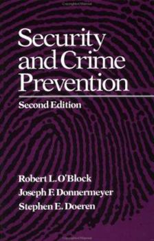 Hardcover Security and Crime Prevention Book