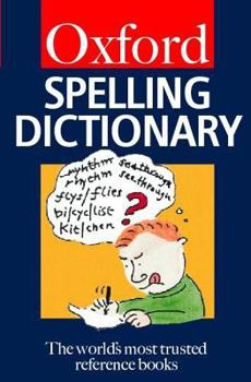 Paperback Oxford Spelling Dictionary Book