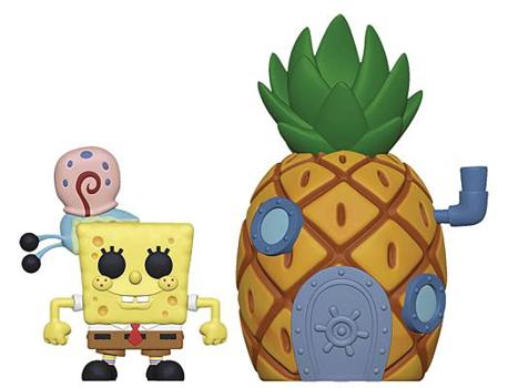 Accessory Pop Town Spongebob with Pineapple Vinyl Figure Book