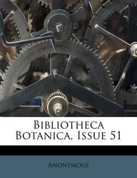 Paperback Bibliotheca Botanica, Issue 51 Book