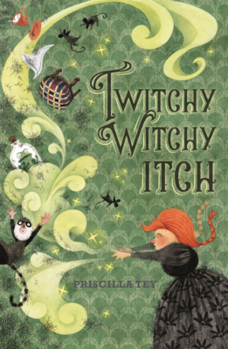 Library Binding Twitchy Witchy Itch Book