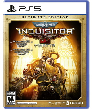 Game - Playstation 5 Warhammer 40000: Inquisitor-Martyr-Ultimate Edition Book
