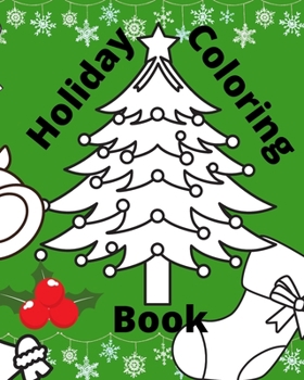 Paperback Holiday Coloring Book