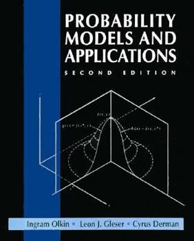 Hardcover Probability Models and Applications Book