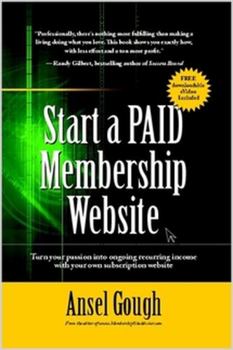 Paperback Start A Paid Membership Site Book