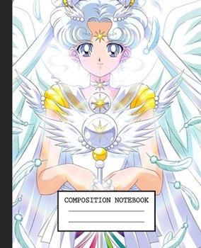 Notebook: Anime Japan Sailor Moon Soft Glossy Cover Graph Paper Pages Book 7.5 x 9.25 Inches 110 Pages