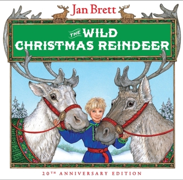 Hardcover The Wild Christmas Reindeer Book