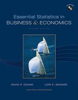 Hardcover Essential Statistics in Business and Economics with Student CD Book