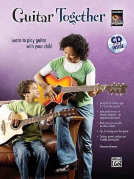 Paperback Guitar Together: Learn to Play Guitar with Your Child [With CD (Audio)] Book