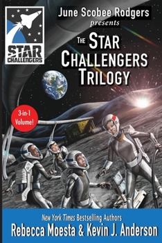 Paperback Star Challengers Trilogy: Moonbase Crisis, Space Station Crisis, Asteroid Crisis Book