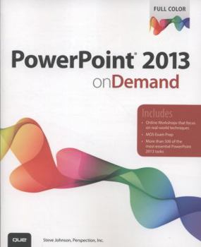 Paperback PowerPoint 2013 on Demand Book