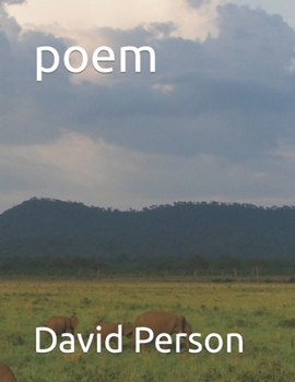 Paperback poem Book