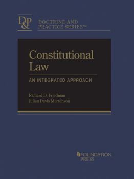 Hardcover Constitutional Law: An Integrated Approach Book