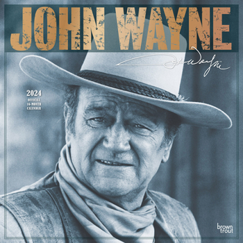 Calendar John Wayne 2024 Square Foil Book