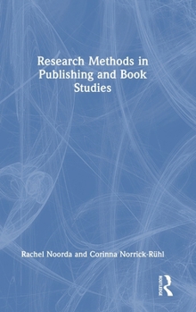 Hardcover Research Methods in Publishing and Book Studies Book