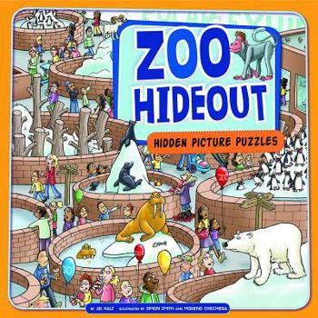 Library Binding Zoo Hideout: Hidden Picture Puzzles Book
