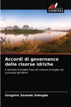 Paperback Accordi di governance delle risorse idriche [Italian] Book