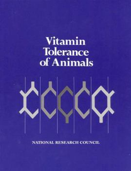 Paperback Vitamin Tolerance of Animals Book