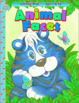Paperback Animal Faces Book