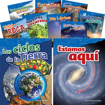 Paperback Let's Explore Earth & Space Science Grades 4-5 Spanish, 10-Book Set [Spanish] Book