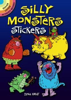 Paperback Silly Monsters Stickers Book