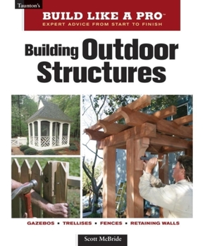 Paperback Building Outdoor Structures Book