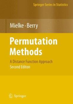 Hardcover Permutation Methods: A Distance Function Approach Book