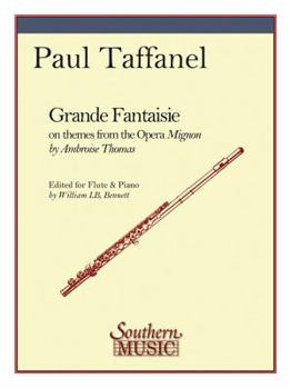 Paperback Grande Fantaisie on Themes from Mignon by Thomas: Flute Book