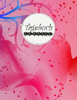 Tagebuch: Einschreibbuch für deine Gedanken (Großes Tagebuch Punktraster) lila / pink - 150 numerierte Seiten mit Softcover glänzend / Diary II Dein ... - Schreibwaren @Cherieeearts (German Edition)