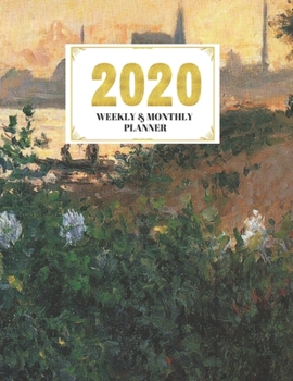 Paperback 2020 Weekly & Monthly Planner: Planner And Journal Organizer 2020 - Planner Calendar 2020 Book