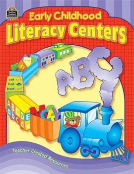 Paperback Early Childhood Literacy Centers Book