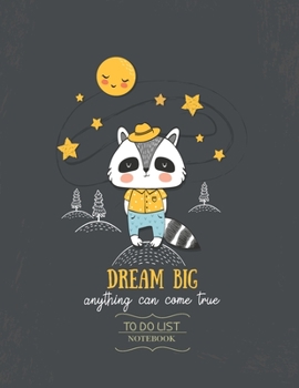 Notebook: To Do List Notebook with Cute animal Extra large (8.5 x 11) inches, 110 pages, To do list notebook