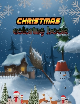 Paperback Christmas coloring book: An Adult Coloring Book with Fun, Easy, and Relaxing Designs Paperback Book